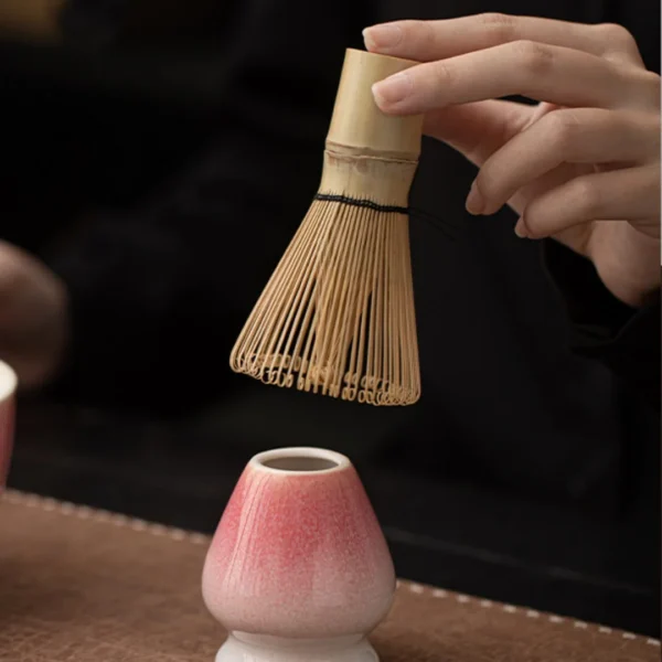Bamboo Matcha Whisk Green Tea Powder Brush Grinder Matcha Tea Chasen Mixer Stirrer Reusable Tea Whisk Teaware Tea Tools - Image 2