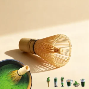 Bamboo Matcha Whisk Green Tea Powder Brush Grinder Matcha Tea Chasen Mixer Stirrer Reusable Tea Whisk Teaware Tea Tools