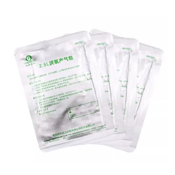 Biological Laboratory 2.5L Anaerobic/microaerophilic Gas Production Bag, 2.5L Round Bottom Vertical Anaerobic Culture Bag - Image 2