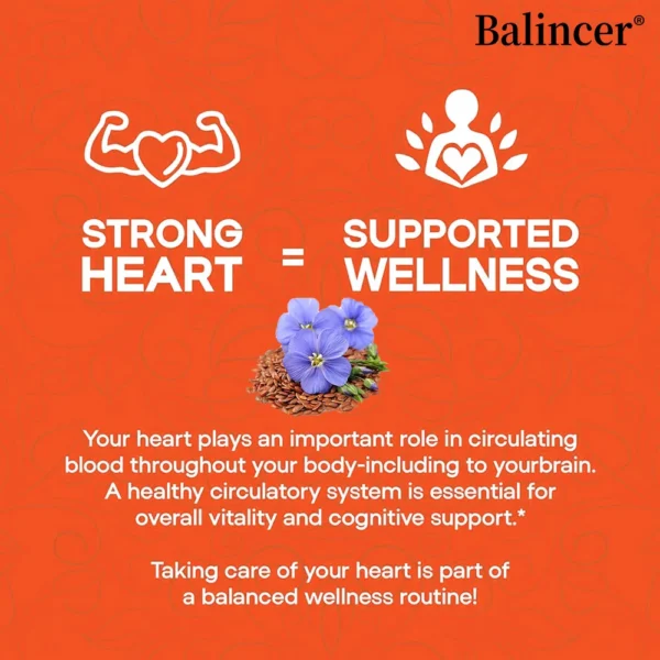 Flax Oil Capsules - 1000MG - With Essential Omega-3s,Heart Health,Cardiovascular Support,Dietary Supplement - Image 4