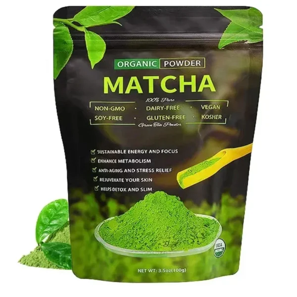 Matcha Extract for Burning Fat Detox Inhibiting Fat Control Appetite&Weight Gut Digestion Health DIY Dessert Cake&Drink - Image 6