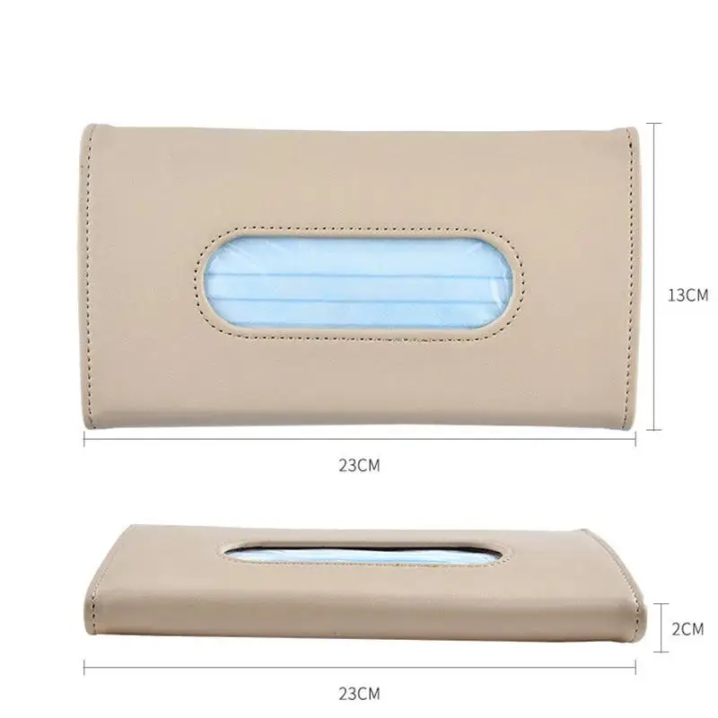 1Pcs Car Tissue Box Towel Sets Car Sun Visor Tissue Box Holder Auto Interior Storage Decoration for BMW Car Decor Accessories - Image 5